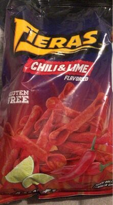 Chili & Lime Flavored Spicy Rolled Tortilla Chips, Chili & Lime