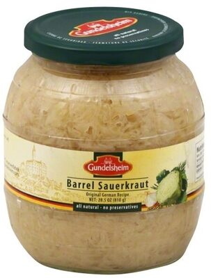 Traditional German Barrel Sauerkraut, Traditional German Barrel