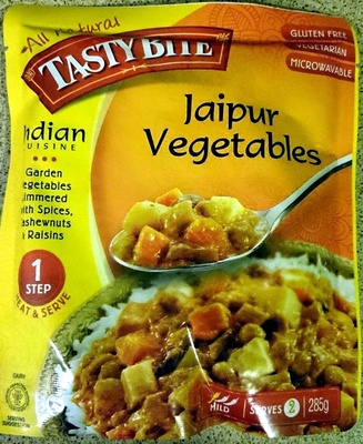 Indian Jaipur Vegetables & Paneer Cheese Simmered With Spices & Cashews, Indian Jaipur Vegetables