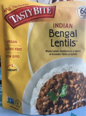 Medium Indian Bengal Whole Lentils Simmered In A Sauce Of Aromatic Herbs & Spices, Medium, Indian Bengal Lentils