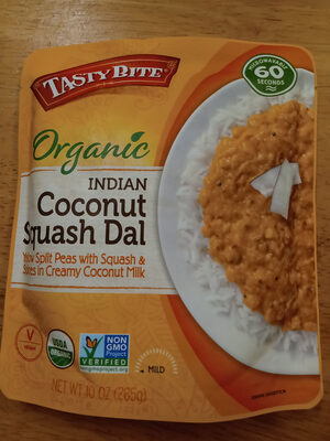 Organic Mild Indian Coconut Squash Dal