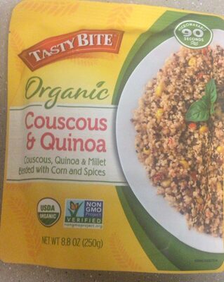 Organic Couscous & Quinoa & Millet Blended With Corn And Spices, Couscous & Quinoa