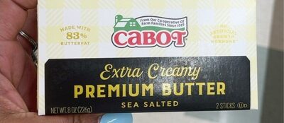 Sea Salted Extra Creamy Premium Butter Sticks, Sea Salted