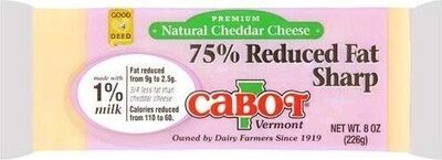 Sharp Extra Light Natural Vermont Cheddar Cheese, Sharp Extra Light