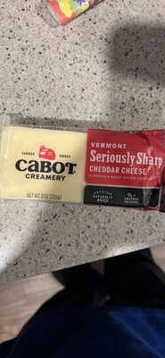 Vermont Seriously Sharp Cheddar Cheese