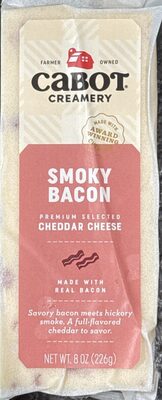 Smoky Bacon Cheddar Cheese, Smoky Bacon