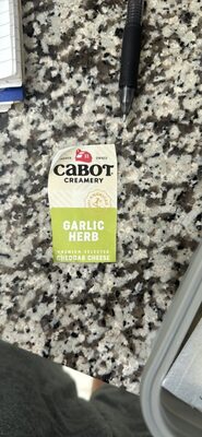 Garlic Herb Cheddar Cheese, Garlic; Herb