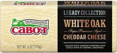Legacy Collection White Oak Cheddar Cheese, White Oak