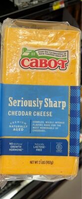 Seriously Sharp Cheddar Cheese, Seriously Sharp Cheddar