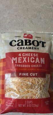 4 Cheese Mexican Shredded Cheese, Monterey Jack, Queso, Asadero, & Cheddar