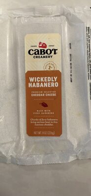 Wickedly Habanero Cheddar Cheese