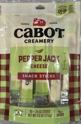 Pepper Jack Natural Cheese Snack Sticks