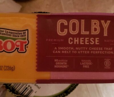 Premium Colby Natural Cheese