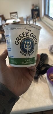 Plain Traditional Greek Style Yogurt, Plain Traditional