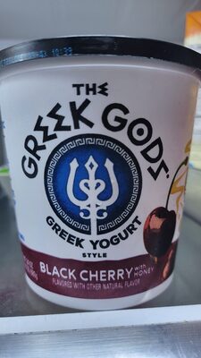 Black Cherry Flavored Greek Style Yogurt With Honey, Black Cherry With Honey