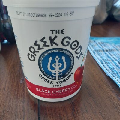 Black Cherry Greek Style Yogurt, Black Cherry