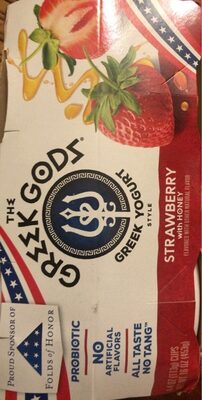 Strawberry Flavored Greek Style Yogurt With Honey, Strawberry With Honey