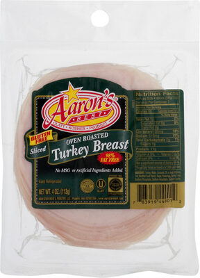 Oven Roasted Sliced Turkey Breast, Oven Roasted