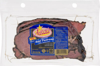 Smoked Sliced Beef Pastrami, Smoked