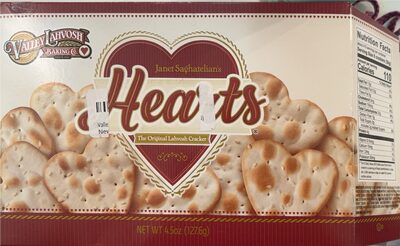 The Original Lahvosh Cracker Hearts, The Original