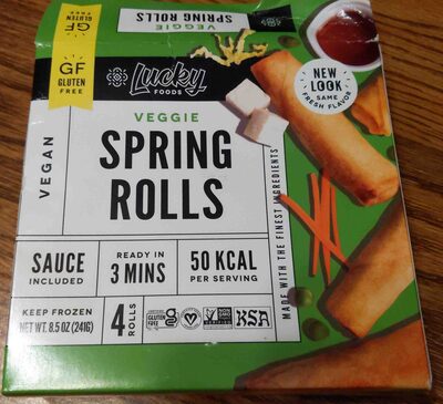 Original With Traditional Sauce Spring Rolls