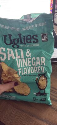 Salt & Vinegar Kettle Chips, Salt & Vinegar