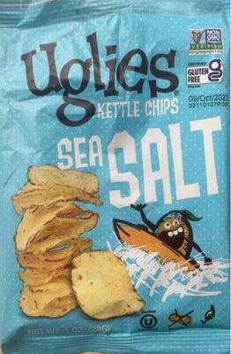 Sea Salt Kettle Chips, Sea Salt
