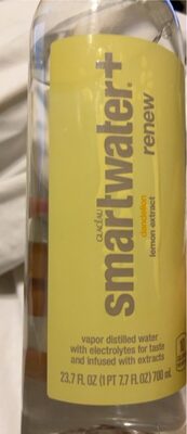 Dandelion Lemon Extract Vapor Distilled Water, Lemon
