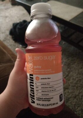Zero Sugar Gutsy Bottle, Watermelon; Peach