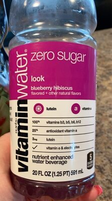 Zero Sugar Look Bottle, Blueberry