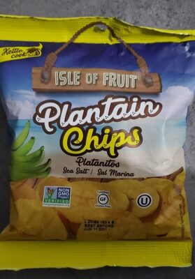 Sea Salt Plantain Chips, Sea Salt