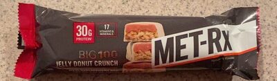 Jelly Donut Crunch Meal Replacement Bar, Jelly Donut Crunch