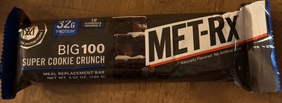 Big 100 Meal Replacement Bar, Super Cookie Crunch