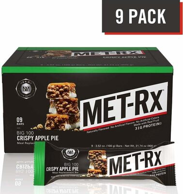 Big 100 Meal Replacement Bar, Crispy Apple Pie
