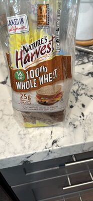 Stone Ground 100% Whole Wheat Bread, Stone Ground 100% Whole Wheat