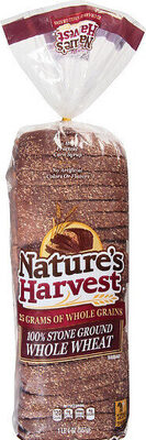 100% Whole Wheat Stone Ground Bread, 100% Whole Wheat