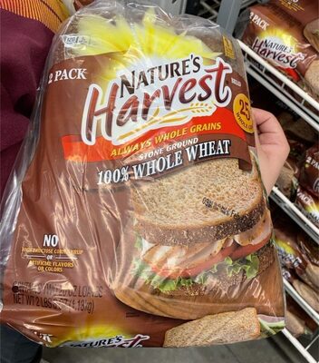 100% Whole Wheat Stone Ground Bread, 100% Whole Wheat