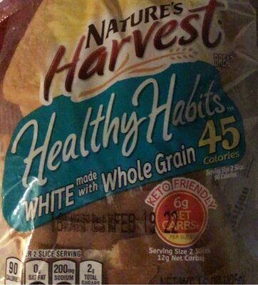 White Made With Whole Grain Bread, White Made With Whole Grain