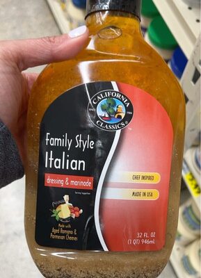 Italian With Romano Cheese Dressing, Italian With Romano Cheese