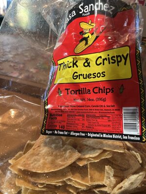 Tortilla Chips, Thick & Crispy Gruesos