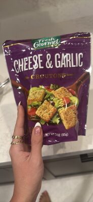 Cheese & Garlic Groutons, Cheese & Garlic