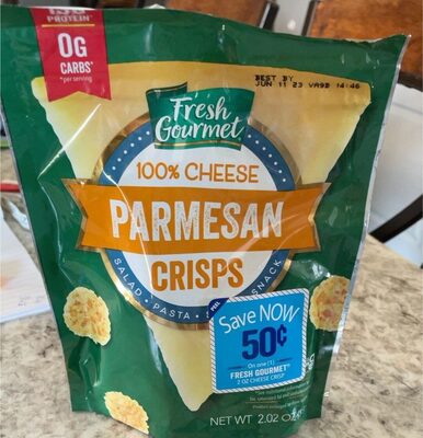 Parmesan 100% Cheese Crisps, Parmesan
