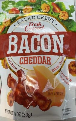 Bacon Cheddar Crisps, Bacon