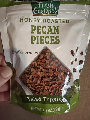 Honey Roasted Pecan Pieces, Honey Roasted