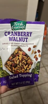 Cranberries & Glazed Walnuts