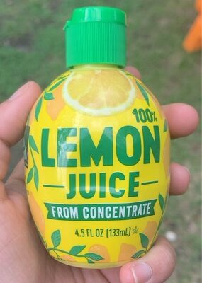 100% Lemon Juice From Concentrate, Lemon