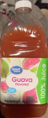 Guava Flavored Apple Juice Blend, Guava
