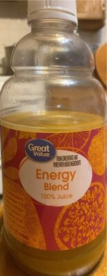 Energy Blend Of Goodness Apple, Mango, Carrot, Lemon & Passion Fruit Juice, Energy Blend