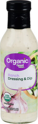 Ranch Organic Dressing & Dip, Ranch