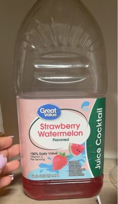 Strawberry Watermelon Juice Cocktail, Strawberry Watermelon